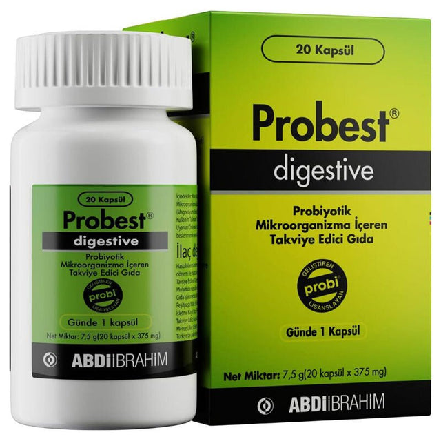 Vegan Probiotic Capsules with Lactobacillus plantarum 299v - Digestive Support - TryAladdin