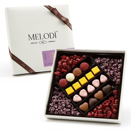 Melodi - Vela Special Gift Chocolate - Assorted Flavors and Colors - 450 Grams