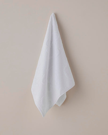 Professional-Luxury-Velvet-Bloom-Cotton-Face-Towel-White-50x80cm
