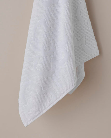 Professional-Luxury-Velvet-Bloom-Cotton-Face-Towel-White-50x80cm