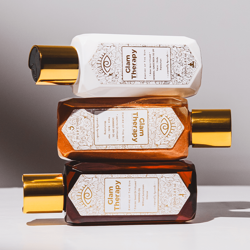 Velvet Touch Tanning & Massage Oil - Natural Bronze Glow, Deeply Hydrating - TryAladdin