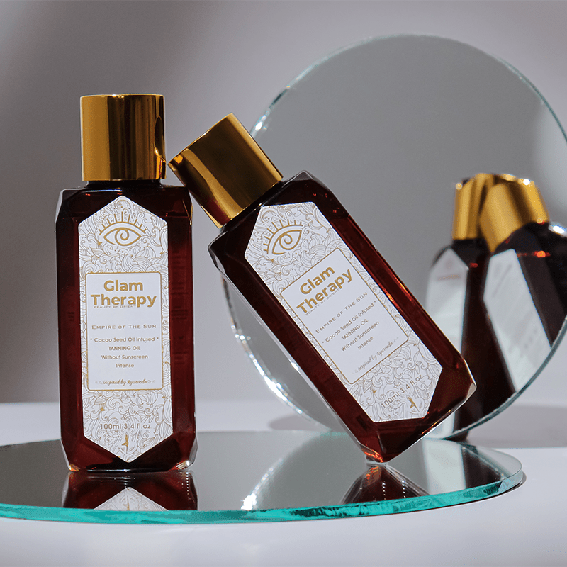 Velvet Touch Tanning & Massage Oil - Natural Bronze Glow, Deeply Hydrating - TryAladdin