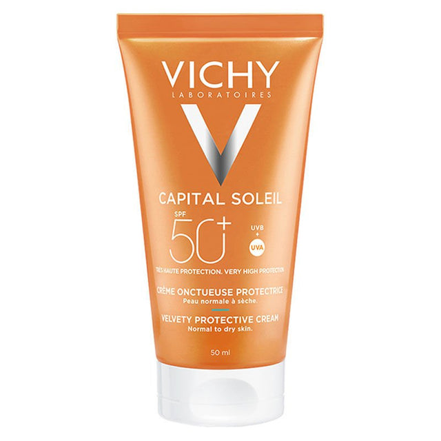 Velvety Sunscreen Cream - SPF 50+ UVA/UVB, Hydrating & Anti - Aging - TryAladdin