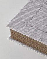 Elegant Beige Decorative Storage Box Display Solution