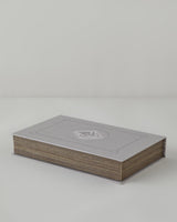 Elegant Beige Decorative Storage Box Display Solution