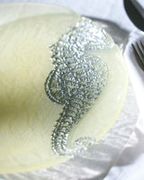 Vibrant Glass Pasta Plate - Coastal Marine Design - TryAladdin