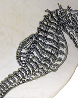 Vibrant Glass Pasta Plate - Coastal Marine Design - TryAladdin