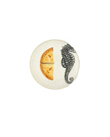 Vibrant Glass Pasta Plate - Coastal Marine Design - TryAladdin