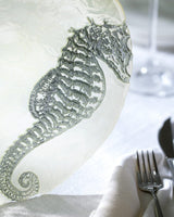 Vibrant Glass Pasta Plate - Coastal Marine Design - TryAladdin