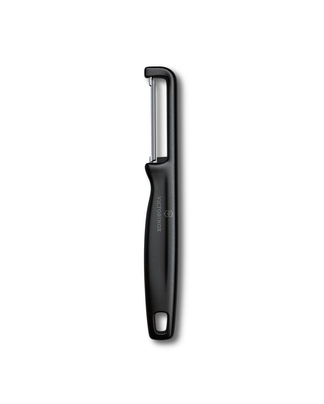 Pelaverdure a doppia lama seghettata, utensile da cucina professionale