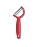 Professional Straight Edge Single Blade Peeler Red