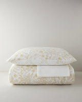 Premium Easy Iron Single Duvet Cover Set Light Yellow