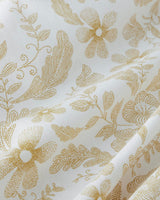 Premium Easy Iron Double Duvet Cover Set Light Yellow