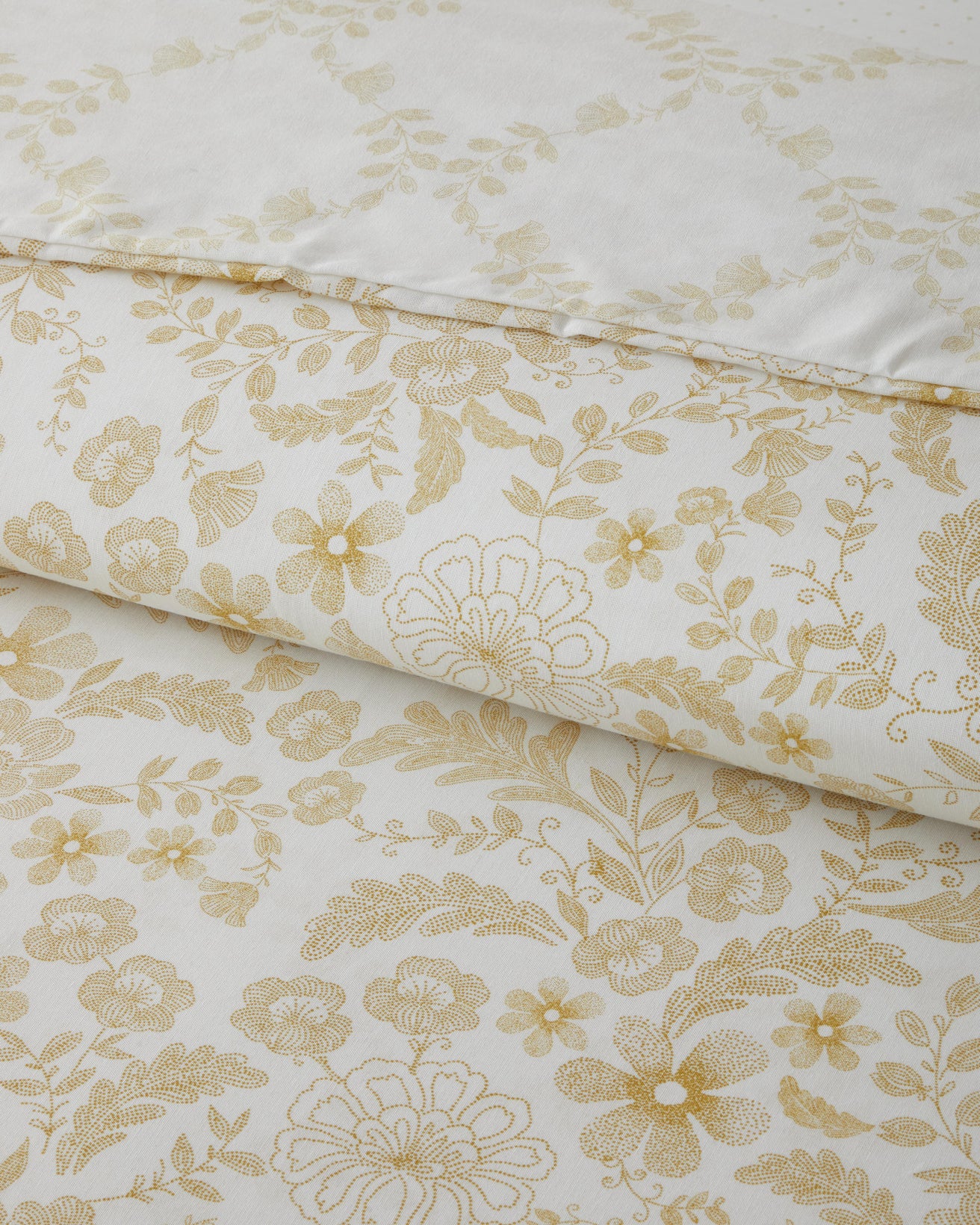 Premium Easy Iron Single Duvet Cover Set Light Yellow