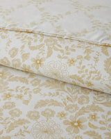 Premium Easy Iron Single Duvet Cover Set Light Yellow