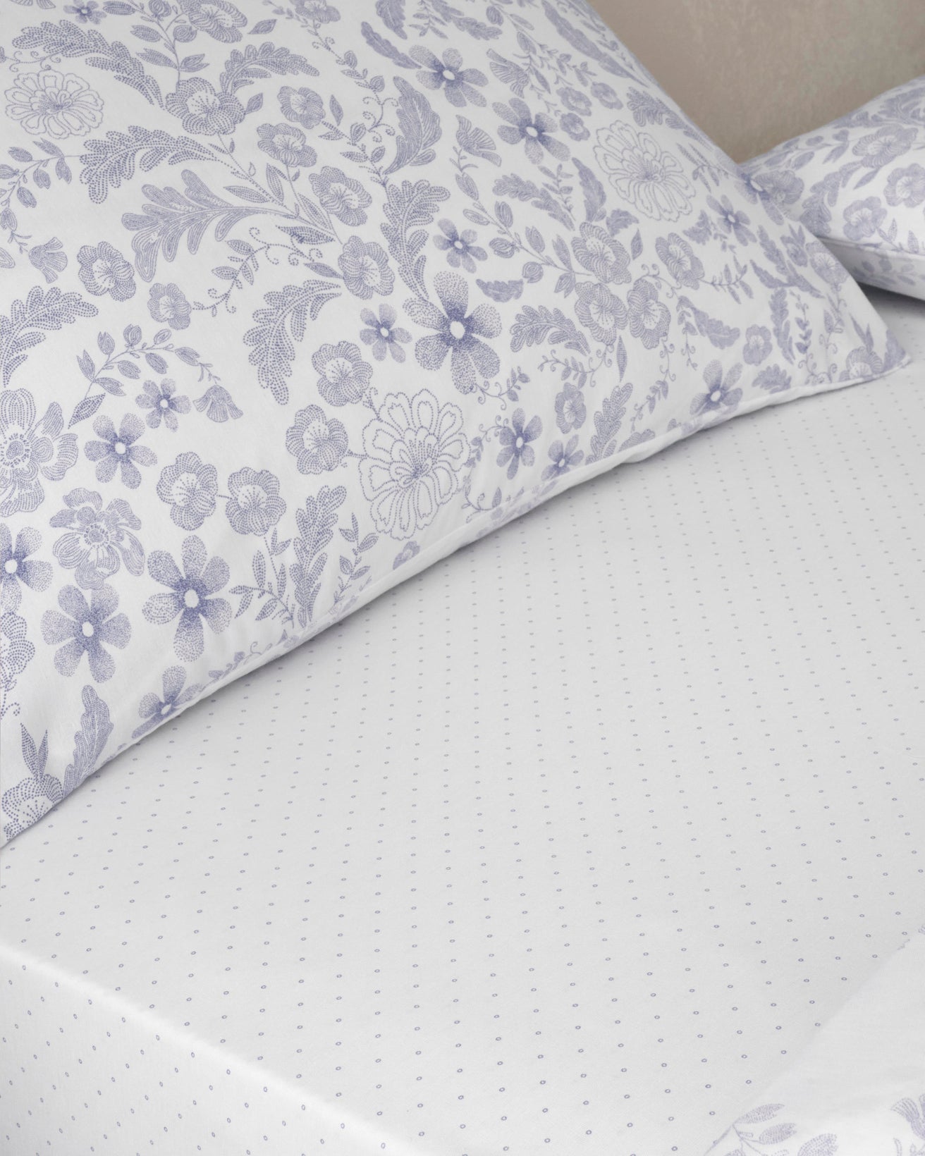 Premium Easy Iron Einzelbett Bettbezug-Set mit Spannbettlaken Flieder