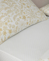 Premium Easy Iron Single Duvet Cover Set Light Yellow