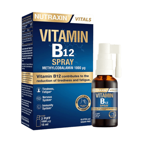 Vitamin B12 Spray - Energy & Immune Support, Fast Absorption - TryAladdin