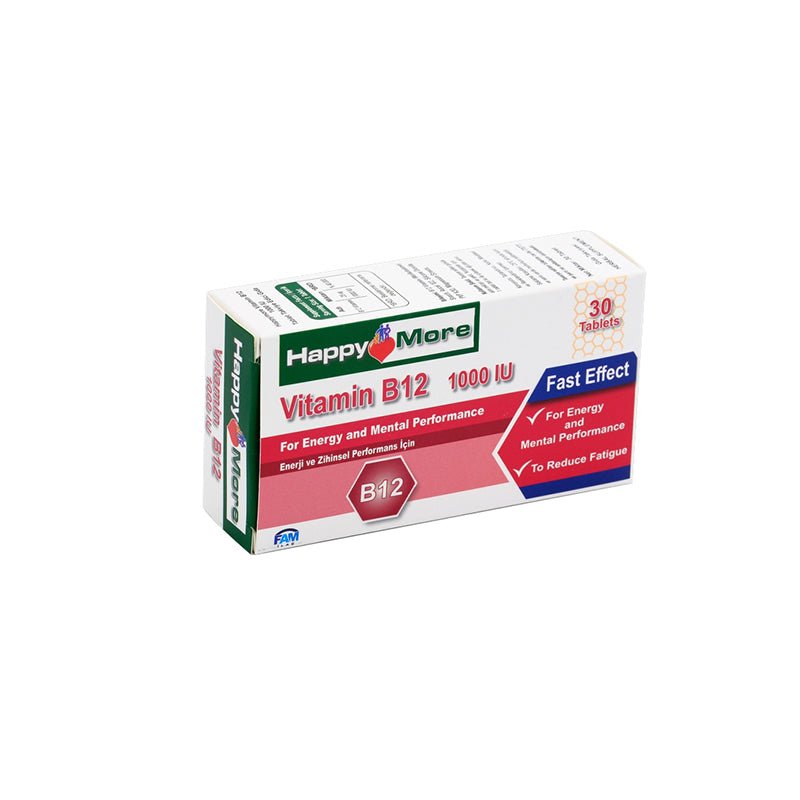 Vitamin B12 Supplement - Daily Energy & Vitality Tablets - TryAladdin