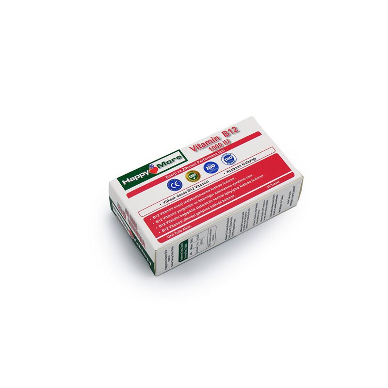 Vitamin B12 Supplement - Daily Energy & Vitality Tablets - TryAladdin