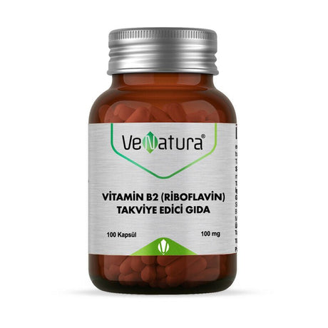 Vitamin B2 (Riboflavin) - Daily Energy & Metabolic Support Capsules - TryAladdin