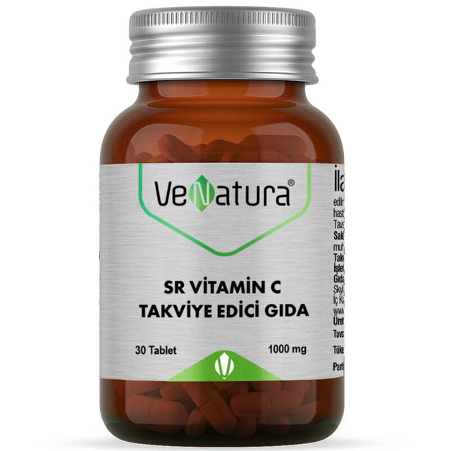 Vitamin C 1000mg - Immunity & Antioxidant Support Sustained Release Tablets - TryAladdin