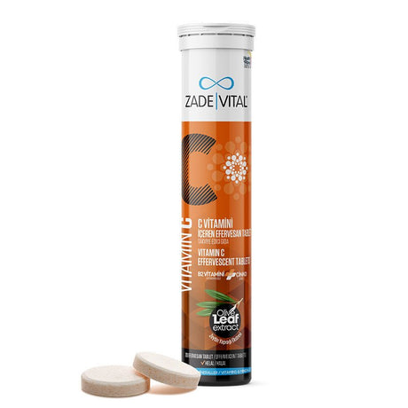 Vitamin C, B2 & Zinc - Immune Support Effervescent Tablets - TryAladdin