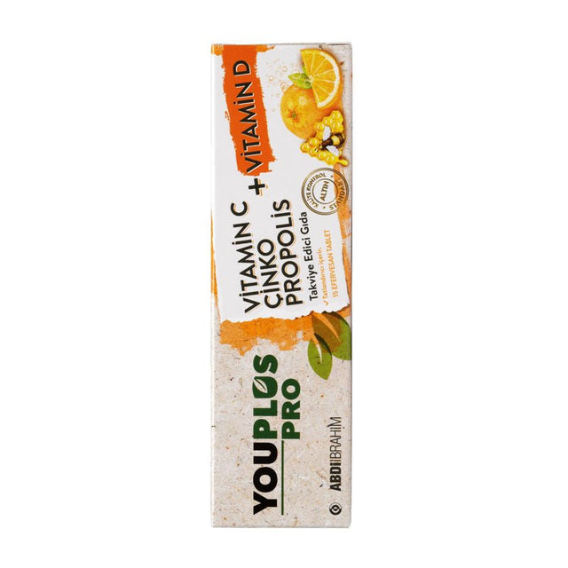Vitamin C, D3, Zinc & Propolis - Advanced Immunity Support Effervescent Tablets - TryAladdin