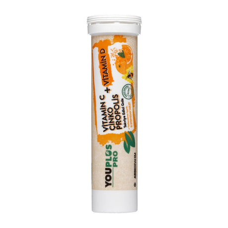 Vitamin C, D3, Zinc & Propolis - Advanced Immunity Support Effervescent Tablets - TryAladdin