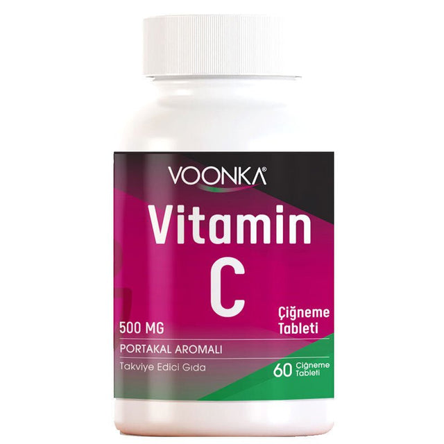 Vitamin C - Daily Immune Support Chewable Tablets - TryAladdin