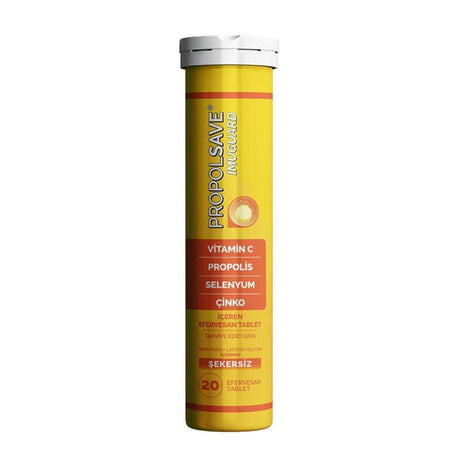 Vitamin C, Propolis, Zinc & Selenium - Immunity Support Effervescent - TryAladdin