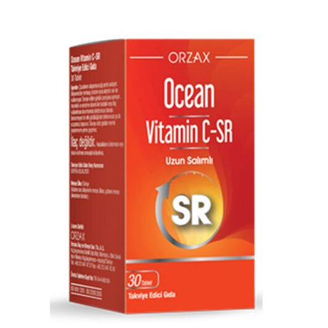 Vitamin C Sustained Release - Immune & Antioxidant Support Tablets - TryAladdin