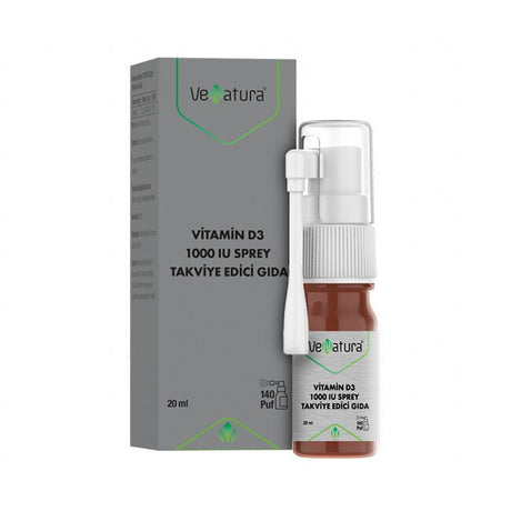 Vitamin D3 1000 IU - Immune & Bone Health Oral Spray - TryAladdin