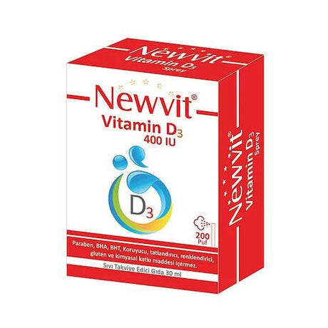 Vitamin D3 400 IU Liquid Drops & Spray - Bone & Immune Support for Kids - TryAladdin