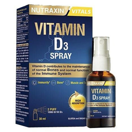 Vitamin D3 - Daily Immunity & Bone Support Oral Spray - TryAladdin