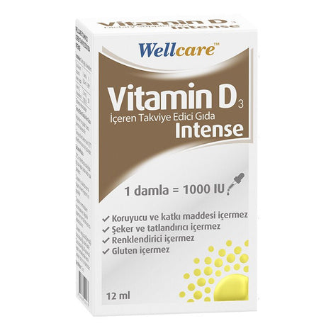 Vitamin D3 Drops - High Potency 1000 IU for Immunity & Bone Health - TryAladdin