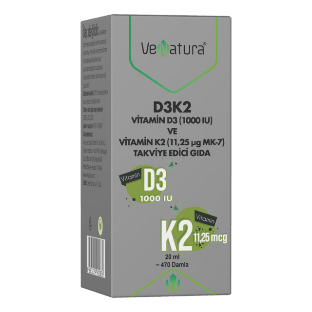 Vitamin D3 + K2 - Advanced Bone & Immunity Support Drops - TryAladdin