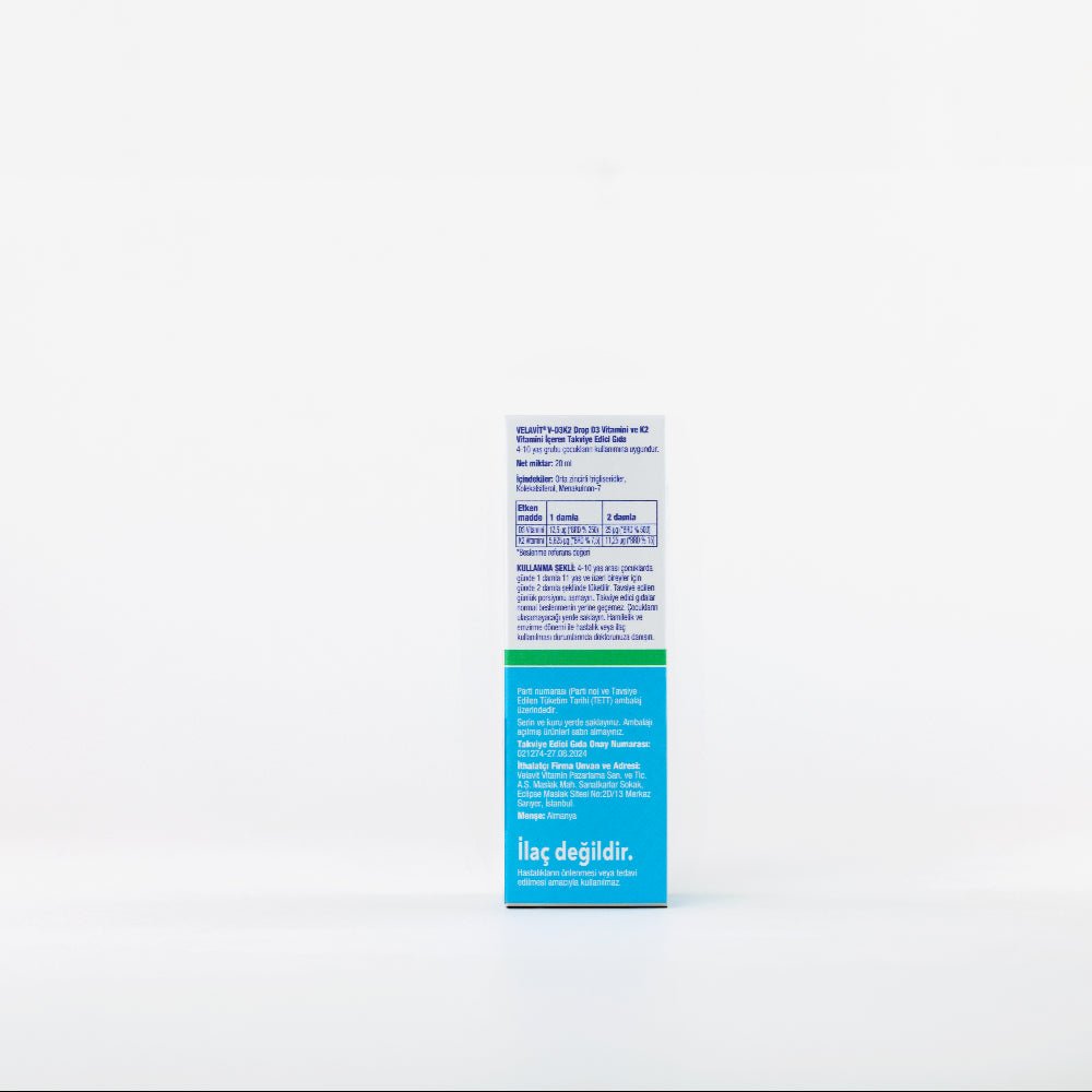 Vitamin D3 + K2 Drops - Advanced Bone & Immune Support Formula - TryAladdin
