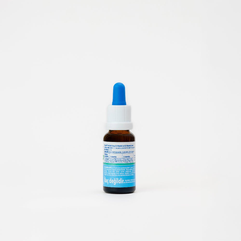 Vitamin D3 + K2 Drops - Advanced Bone & Immune Support Formula - TryAladdin