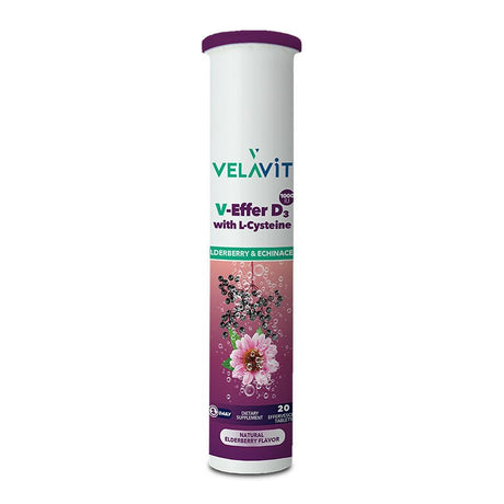 Vitamin D3 & L - Cysteine - Immunity Support Effervescent Tablets - TryAladdin