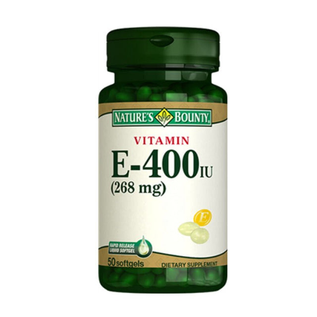 Vitamin E 400 IU d - alpha tocopheryl - Purity & Wellness Softgels - TryAladdin