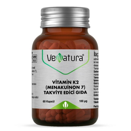 Vitamin K2 (MK - 7) Supplement - Advanced Vegan Formula Capsules - TryAladdin