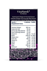 VitaNørsk Collagen Tablets - 45 Tablets with Hyaluronic Acid & Biotin - TryAladdin