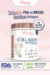 Vitarise Hydrolyzed Collagen Peptides Powder - Type 1, 2, 3 - 450g - TryAladdin