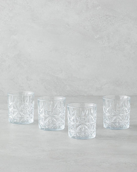 Professional-Clear-Glass-Beverage-Tumbler-Set