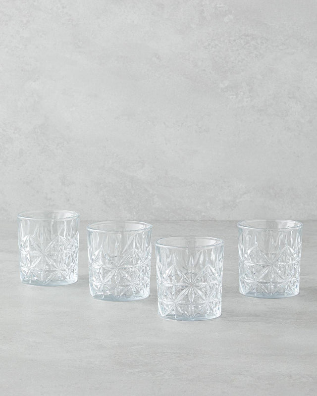 Professional-Clear-Glass-Beverage-Tumbler-Set
