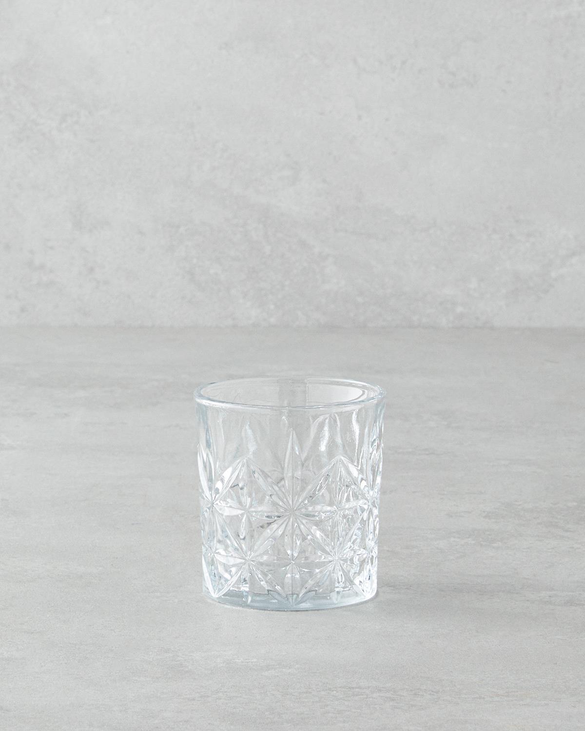 Professional Clear Glass Beverage Tumbler Set