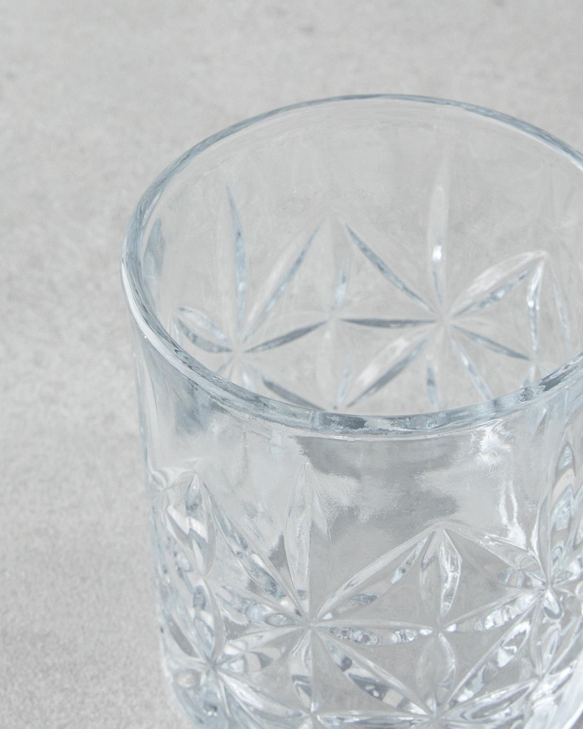 Professional Clear Glass Beverage Tumbler Set