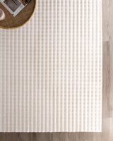 Vivre Bubble Cream Area Rug - Modern Soft Floor Mat - TryAladdin