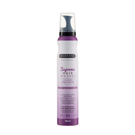 Volumizing Hair Mousse for Strong Hold, 200ml - TryAladdin